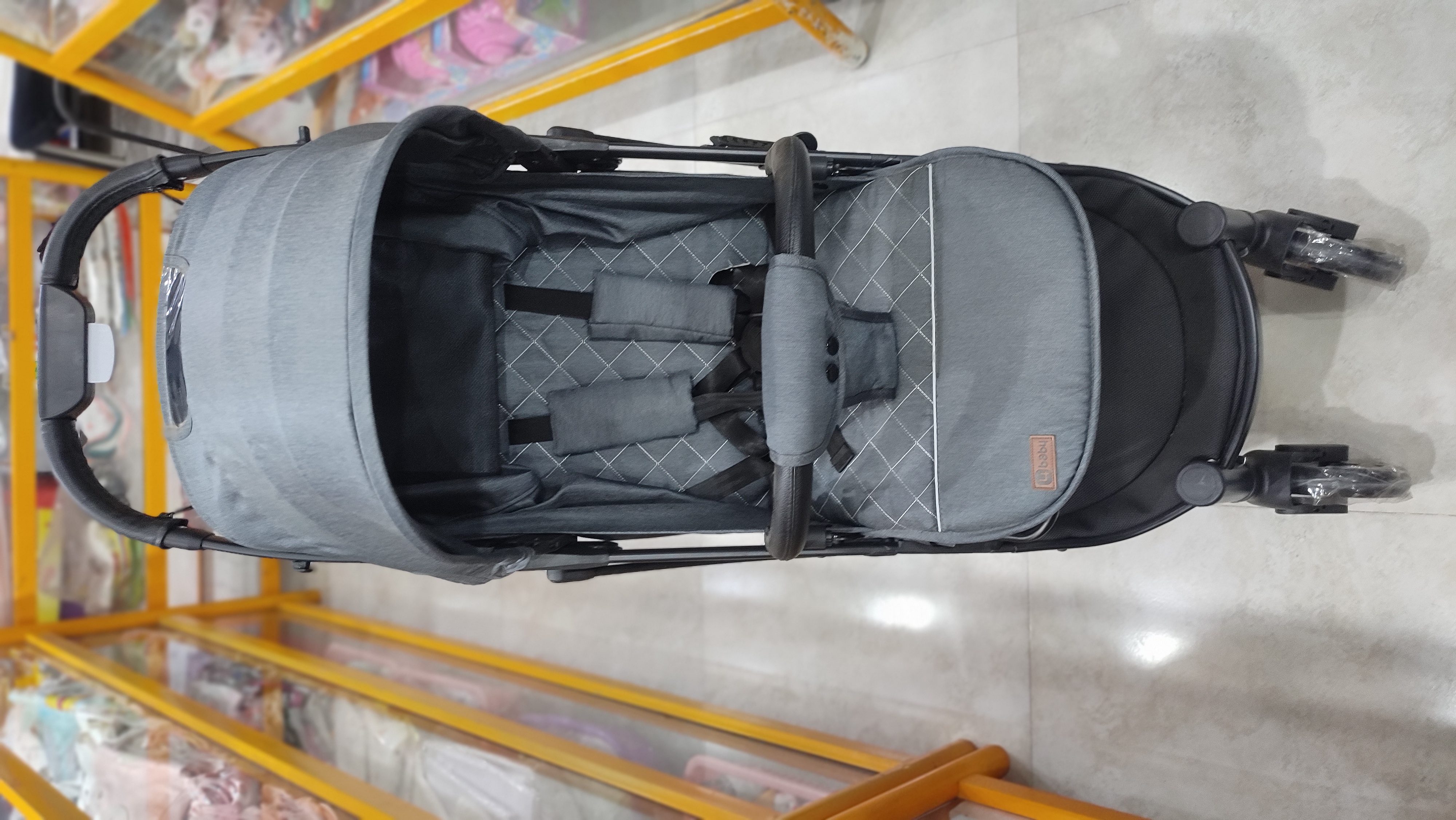 کالسکه مسافرتی مدل S60۰ فوربیبی baby4 , رنگ طوسی
