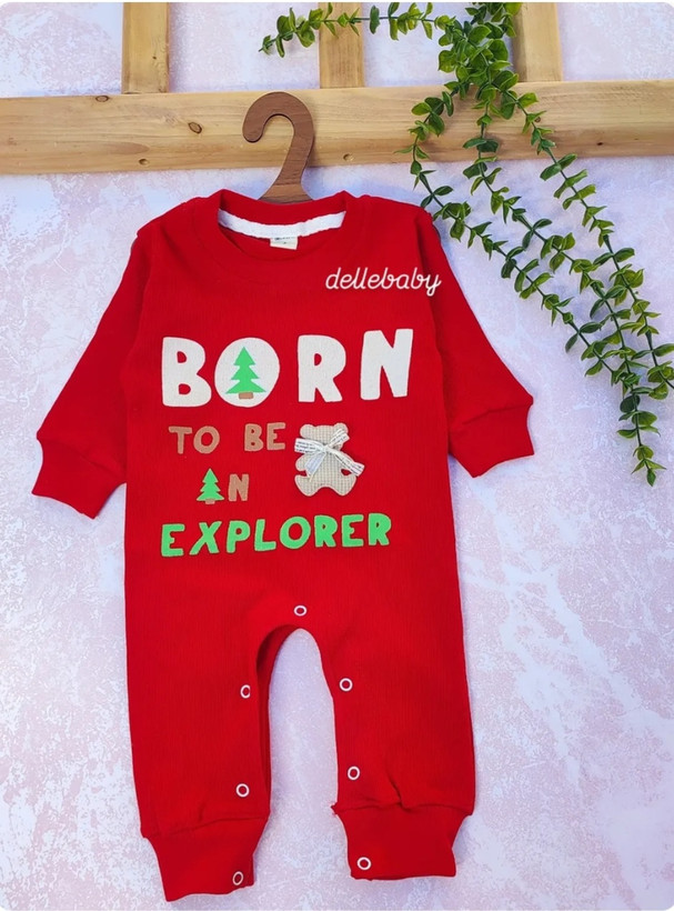 سرهمی کبریتی خرس قرمز طرح BORN(یلدایی)